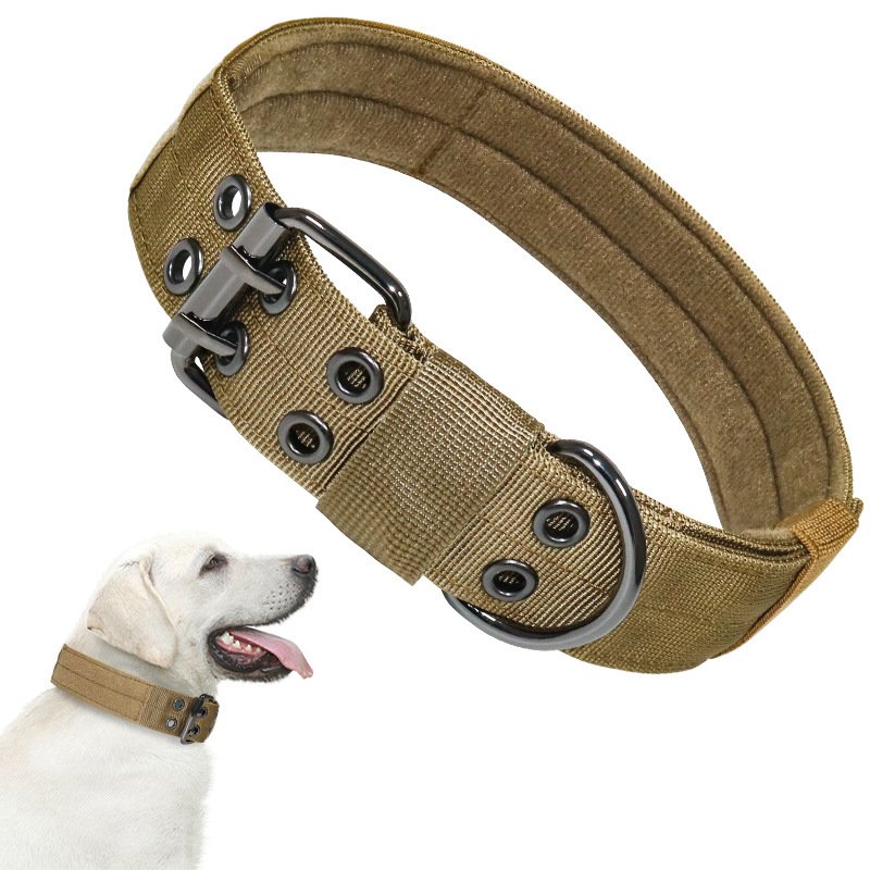Outdoor Super Quality Nylon Anti-splash Water Adjustable Pet Traction Collar