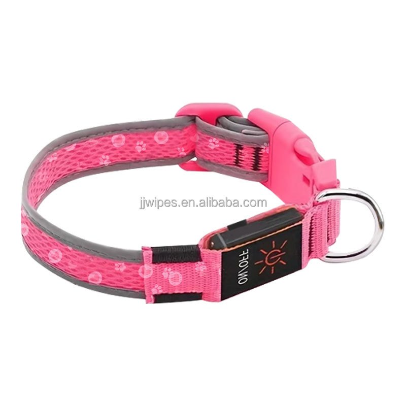 Comfortable Collars For Dogs Lightweight Bright & High Visibility Dog Led Collar For Pet Night Walking