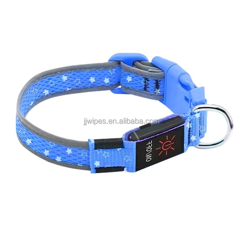 Comfortable Collars For Dogs Lightweight Bright & High Visibility Dog Led Collar For Pet Night Walking