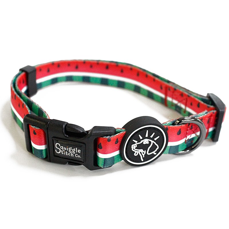 Custom Adjustable Vegen Aqua Pet Necklace Beautiful Glossy Sublimation Blank brown buckle Printing Logo Dog Collar With D-ring