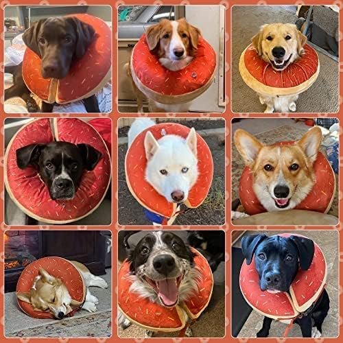 Washable Protective Recovery Collar Soft Cone Collar for Cats Dog Inflatable Cone Collar