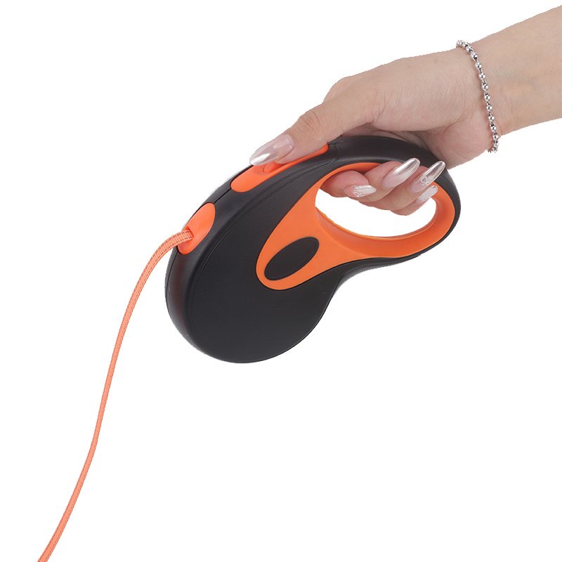 Colorful 5m Custom Logo Dog Automatic Retractable Leash Portable Outdoor Leash for Pet Dog