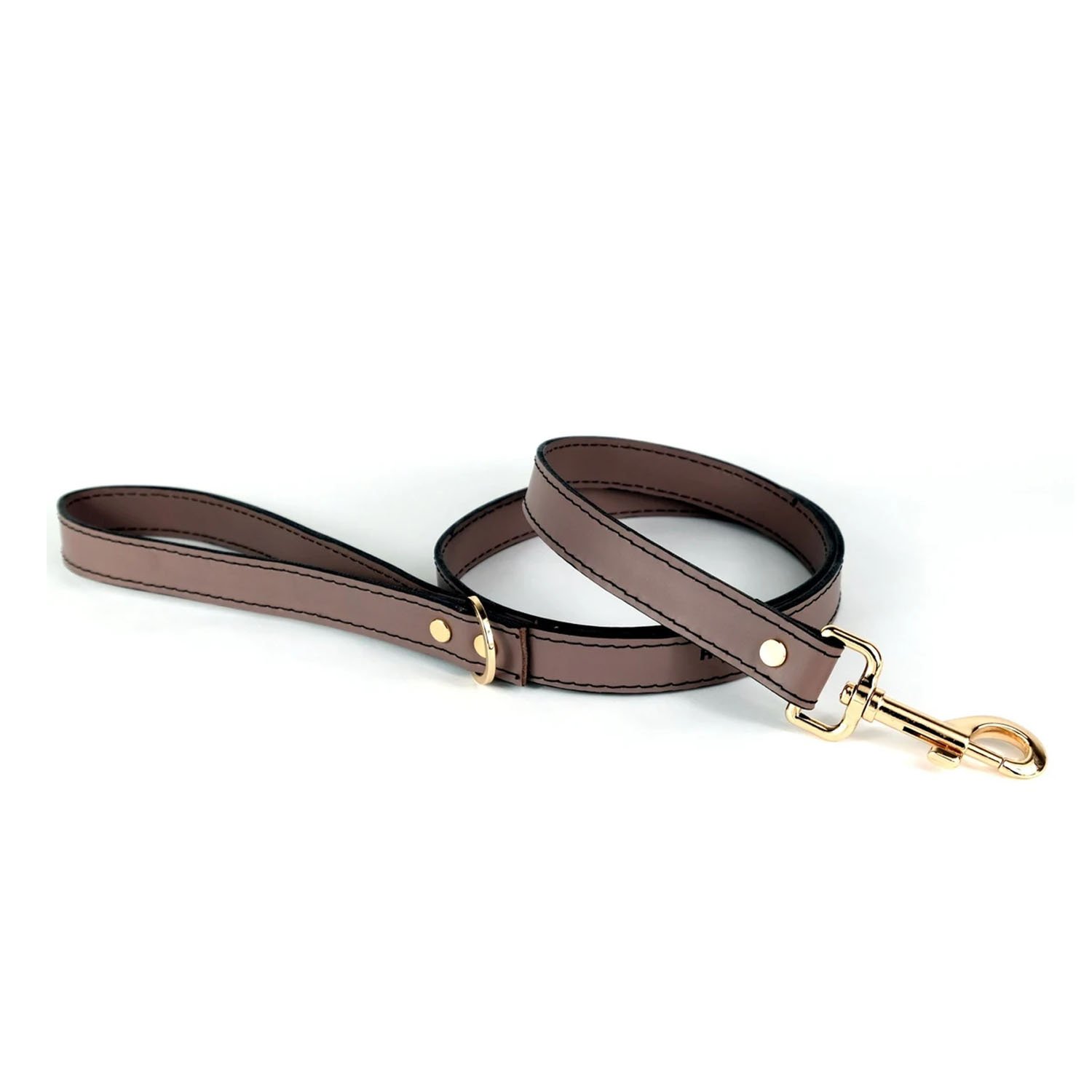 2024 Leash Hot Selling Padded on Handle Leather Dog Leash for Walking and Training OEM Customized Size And Design Dog Leash