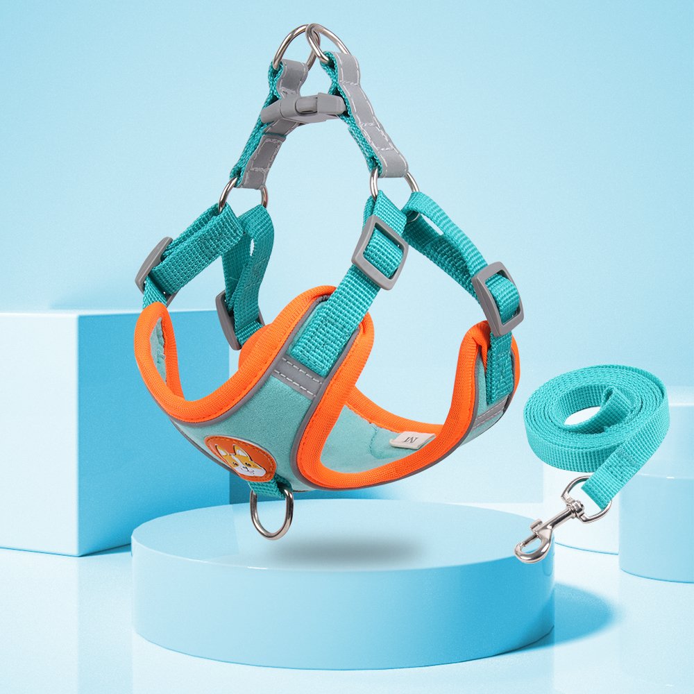New Arrival Dog Harness Leash Set Adjustable Pet Harness Reflective