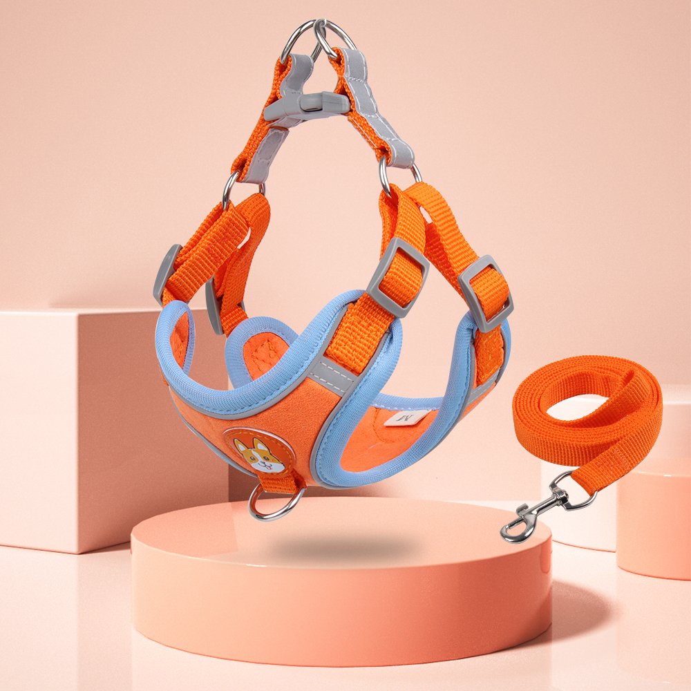 New Arrival Dog Harness Leash Set Adjustable Pet Harness Reflective