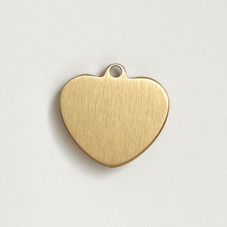 Custom Two-Sided Blank Bone Nameplate High-Gloss Lettering Metal Plate Wholesale Brass Dog Tags For Name Plate