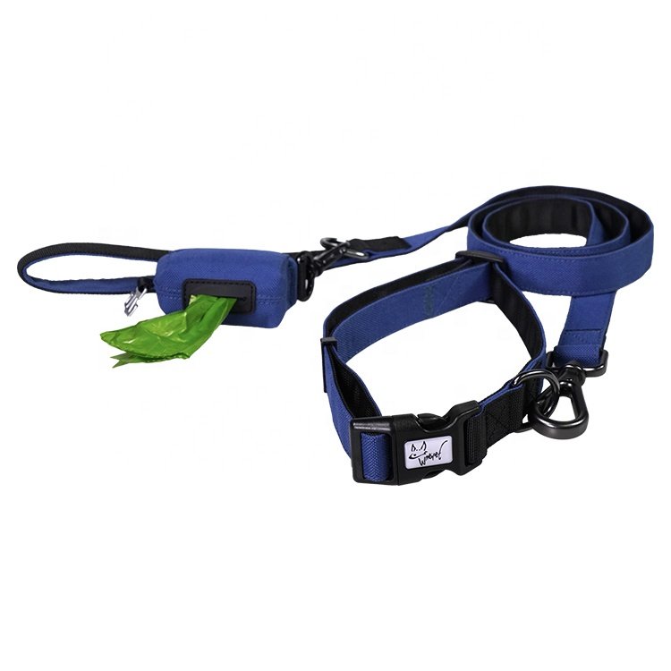 Customized Manufacturer Wholesale Outdoor Oxford Fabric Durable And Comfortable Adjustable Multi Color Dog collar And leash