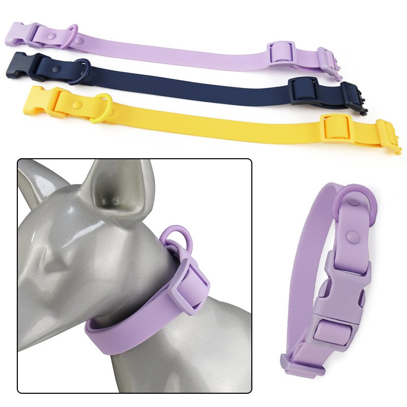 Quick Release Adjustable Pet Collar For Medium Large Dogs With Metal Buckle Waterproof Custom Dog Collar And Leash Set Luxury