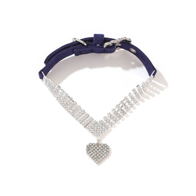 Find Your Pet's Style Sparkling Jeweled Accents for Elegance Complete with Adjustable Collars Leashes!