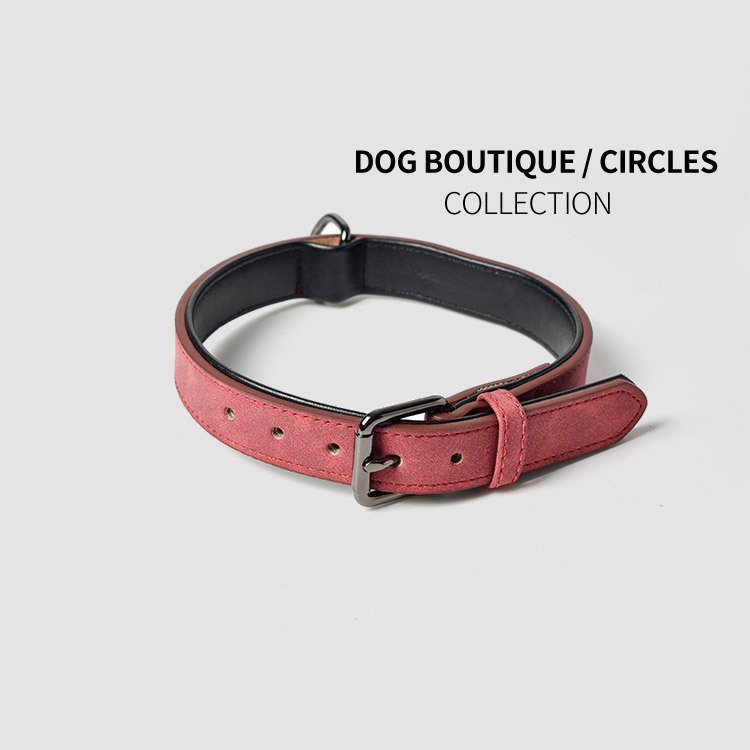 Doepet Luxury adjustable Pet Accessories Custom Brand Leather Dog Collar Popular Handmade Premium Luxury Vegan Leather