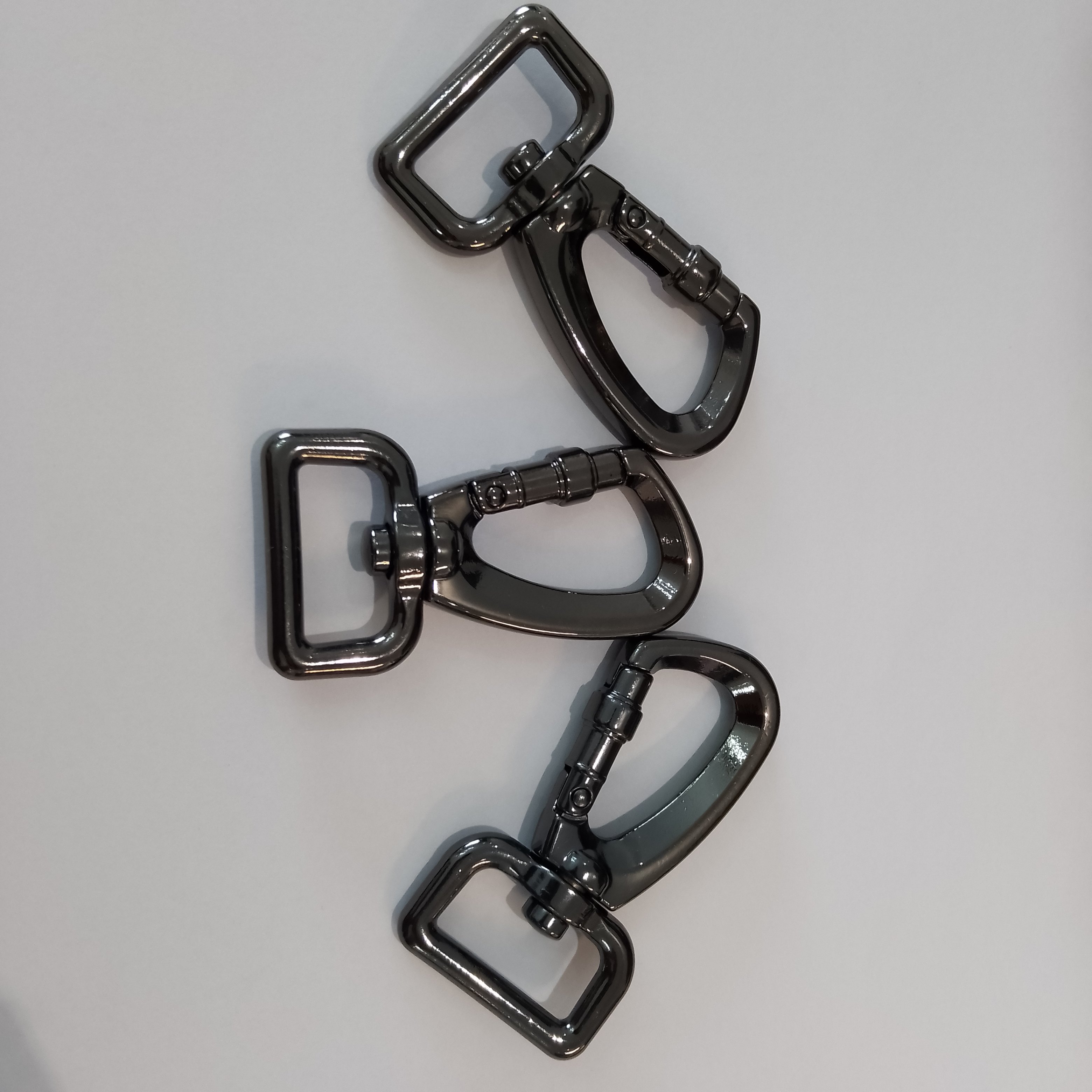 Zinc Alloy Dog Collar Swivel Snap Hook Buckle Metal Carabiner For Pet Swivel Dog Leash Carabiner Hook