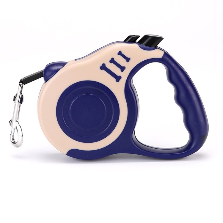 Automatic Retractable Pet Leash Dog Walking Rope with Bone Traction Device for Training and Control