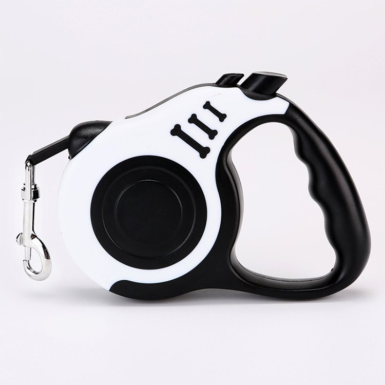Automatic Retractable Pet Leash Dog Walking Rope with Bone Traction Device for Training and Control