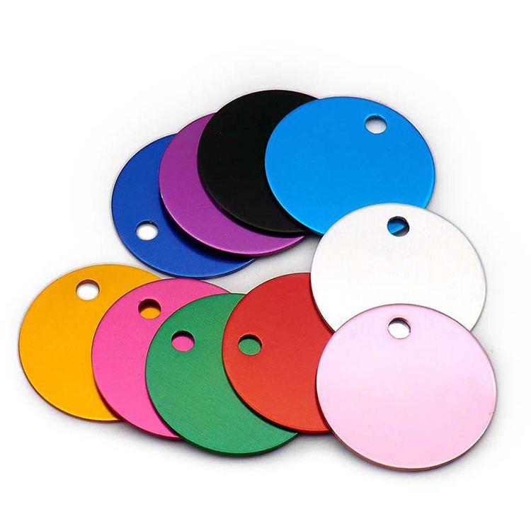 Personalized Rfid Pet Dog Tag Metal Qr Code Pet Tag Offset Printing Pet Id Tag For Dogs And Cats