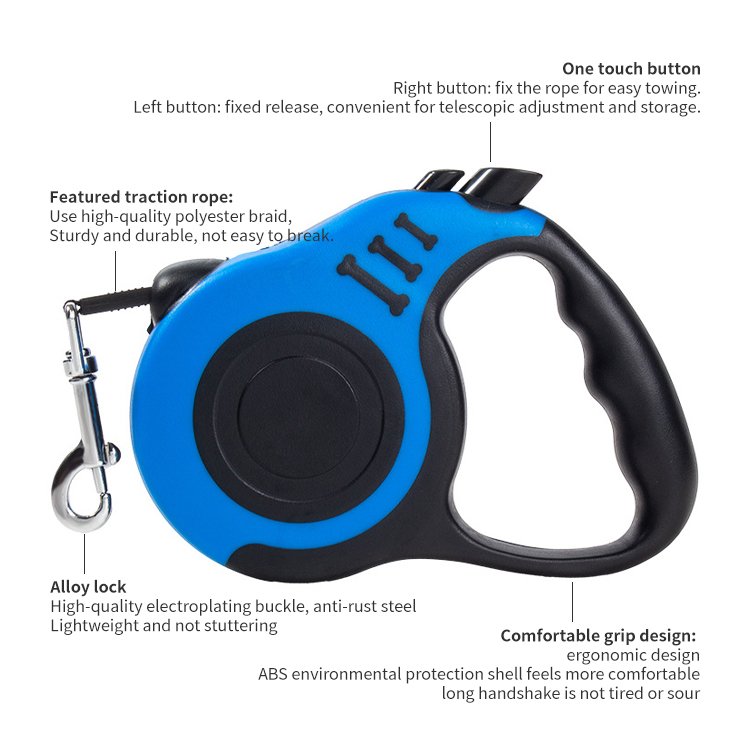 Pet accessories 2021 leash pet supplies collars extendable leashes