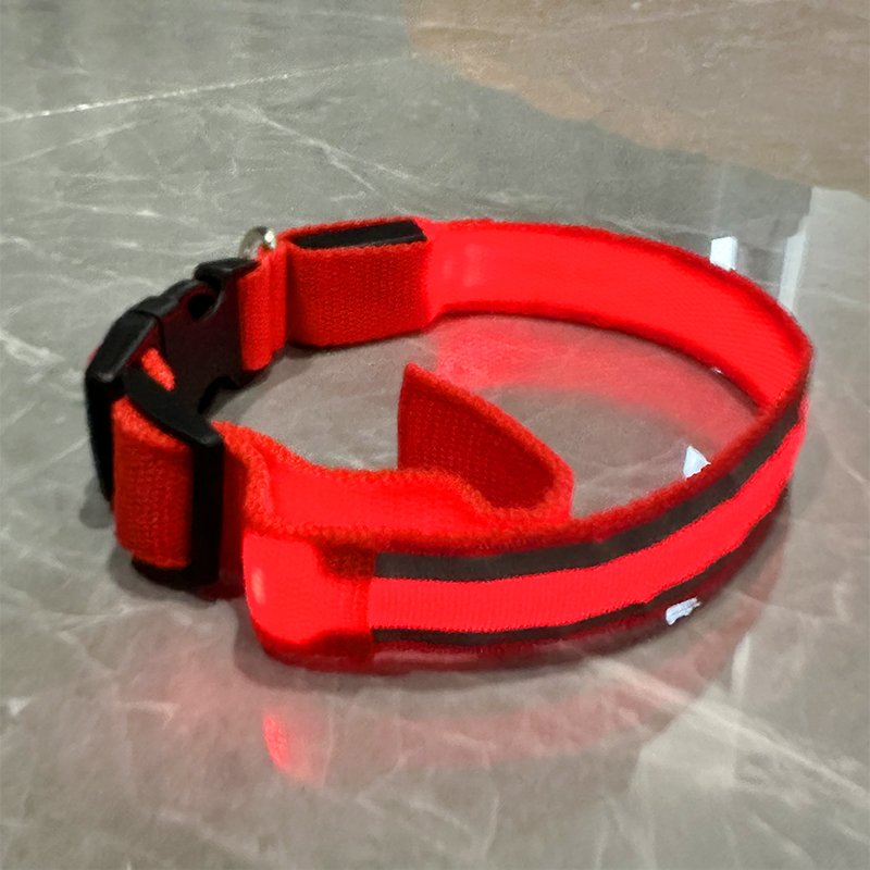 High Quality Adjustable USB Pet Reflective Collar Cat Led Light Collar Luminous Collar For Pets Animals
