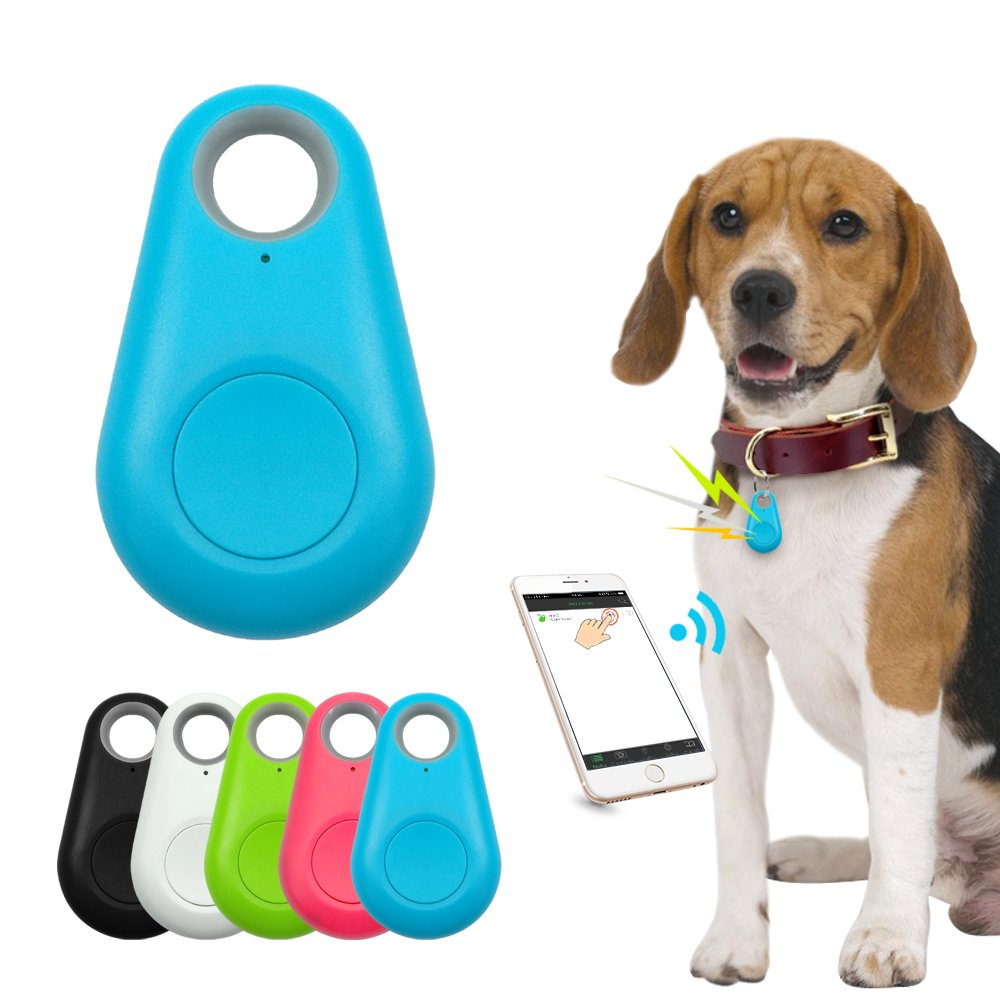 Pet Smart GPS Tracker Mini GPS Trackers Waterproof Bluetooth Locator Tracer For Pet Dog Cat Smart Tracker