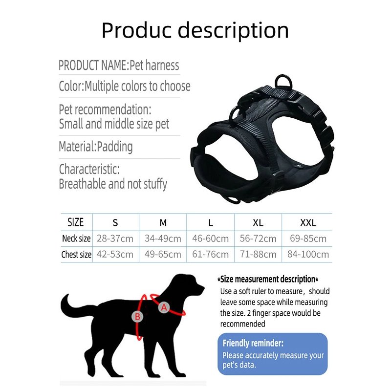 waterproof soft pvc coated webbing pet dog collar and leash dog harness sets