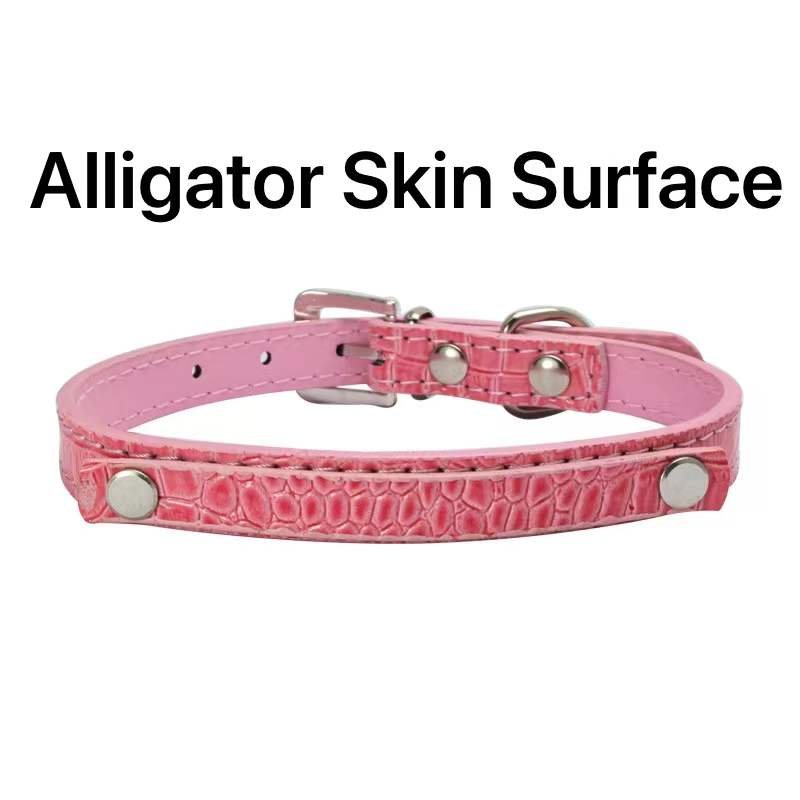 Adjustable PU Leather Dog Collar Bling Full Diamond DIY Name Letters Personalized Luxury Rhinestone Dog Collar for Small Dogs