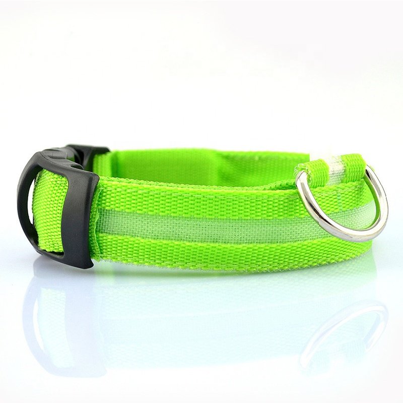 Hot Sell Led Dog Collar LED USB Rechargeable Release Buckle For Pet Collars Led Collar