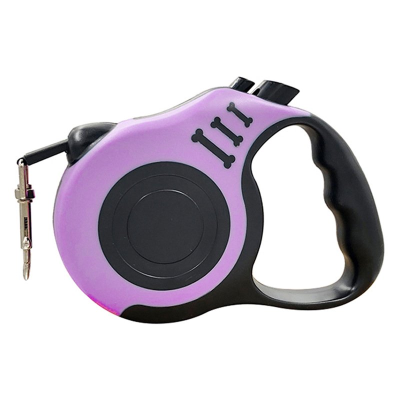 Wholesale Automatic Extendable Traction Training Pet Lead Heavy Duty Auto Dog Leash Retractable Nylon Dog Leash Manufactured