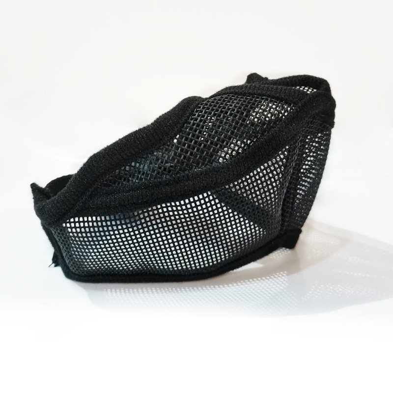 breathable anti-dropping pet muzzles face shield accessories short snout dog mouth safety guard for large France bulldog