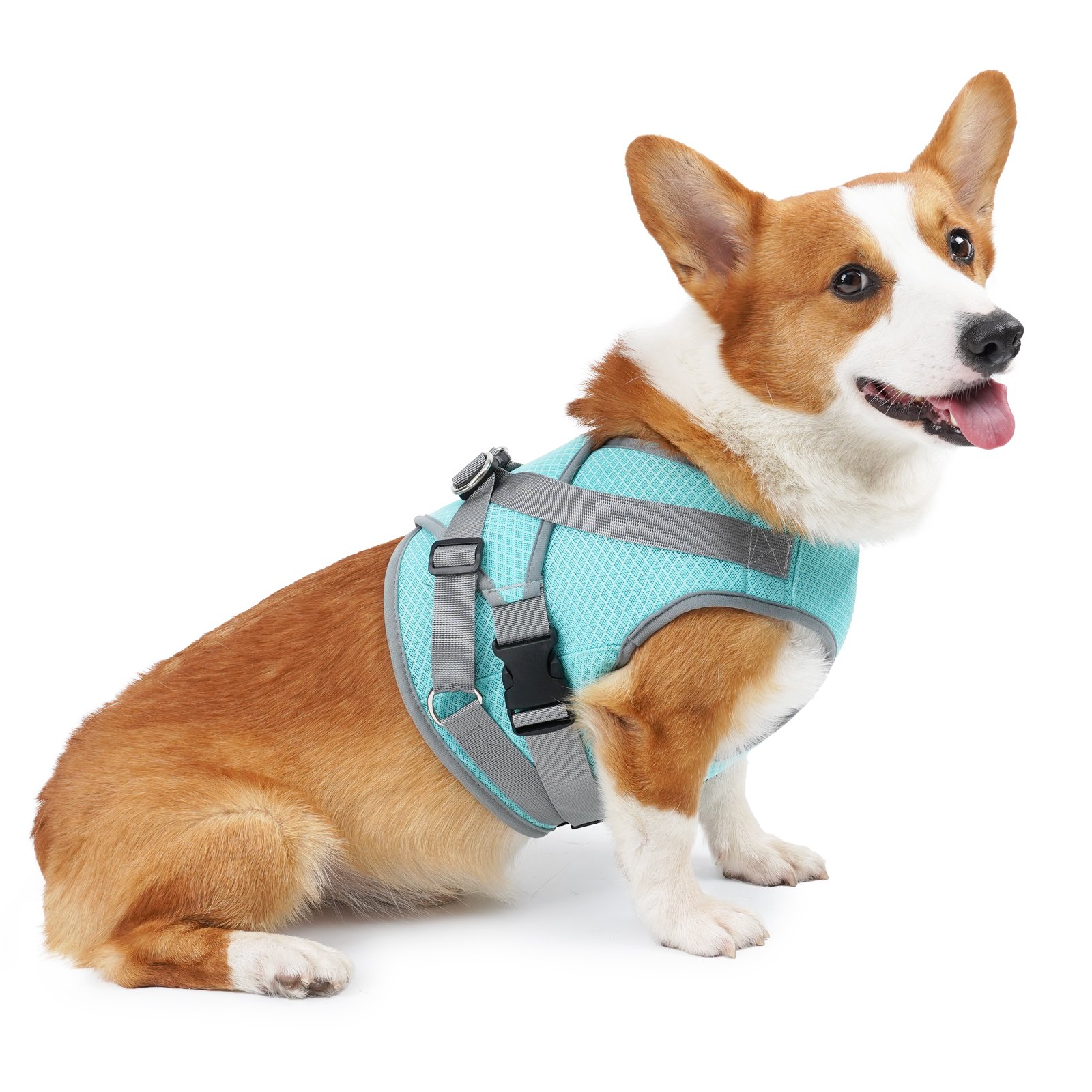 Comfortable Dog Cooling Vest Clothes Pet Harness Reflective Adjustable Dogs Vest Coat Quick Release