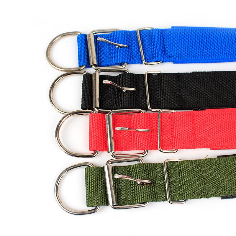 Solid Dog Collars Nylon Dog Collar For Small Medium Large Dogs Pet Collars