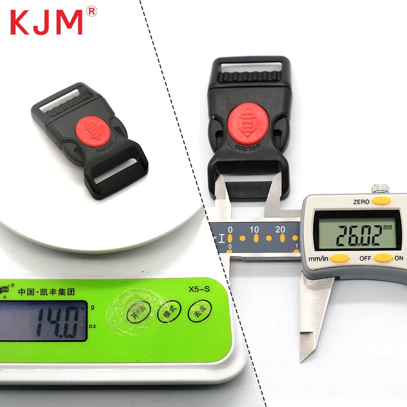 Custom logo and free sample pet collars buckle adjustable with locker side release buckle plastic buckles for dog collar