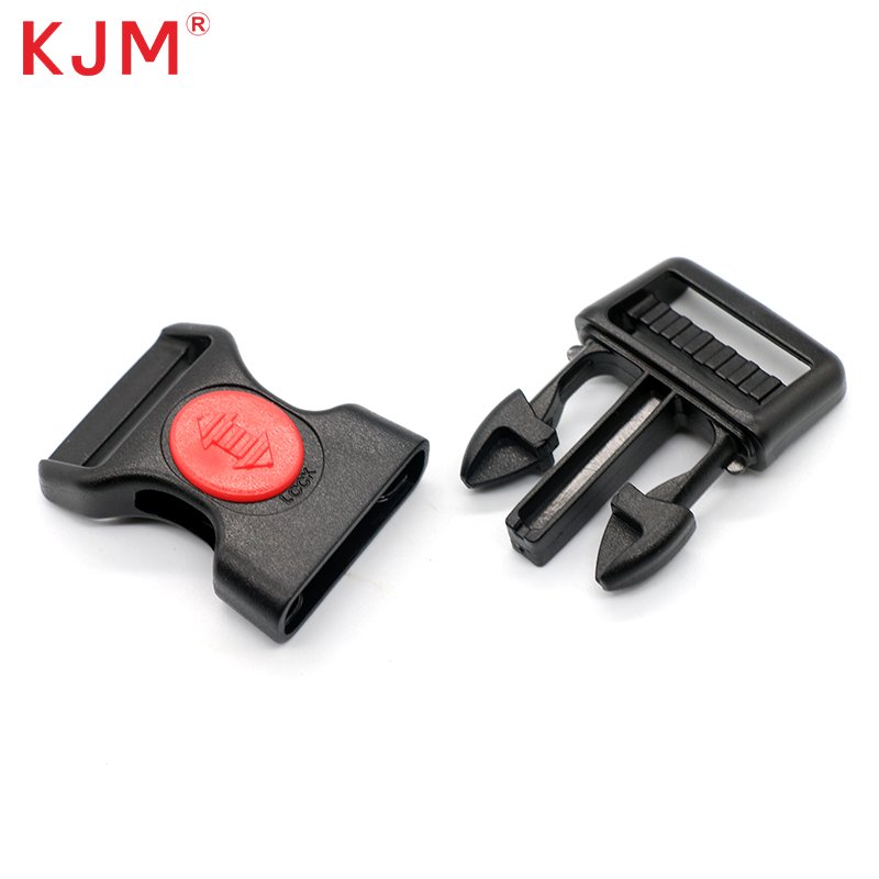 Custom logo and free sample pet collars buckle adjustable with locker side release buckle plastic buckles for dog collar