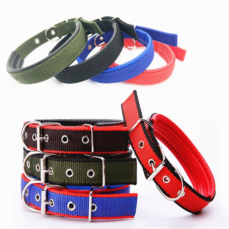 customized dog collar pet Adjustable Leash set Collars Pet Dog Training for medium large strong dog collar