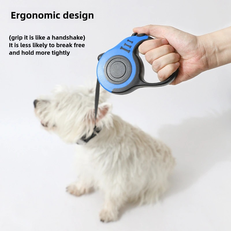 Automatic Retractable Pet Leash Dog Walking Rope with Bone Traction Device for Training and Control