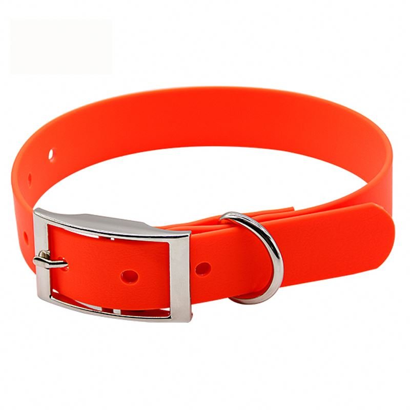 Muker Durable PVC Coated Nylon Webbing Dog Collar & Leash Small Medium Large Dogs Accessory With Rivet Decoration PET Supplies
