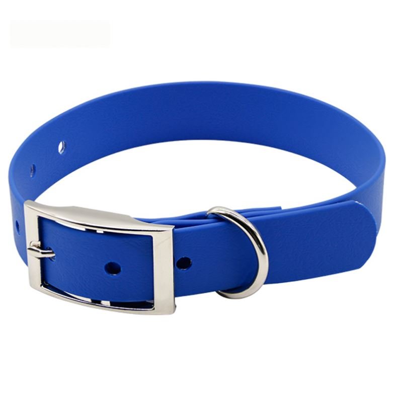Muker Durable PVC Coated Nylon Webbing Dog Collar & Leash Small Medium Large Dogs Accessory With Rivet Decoration PET Supplies