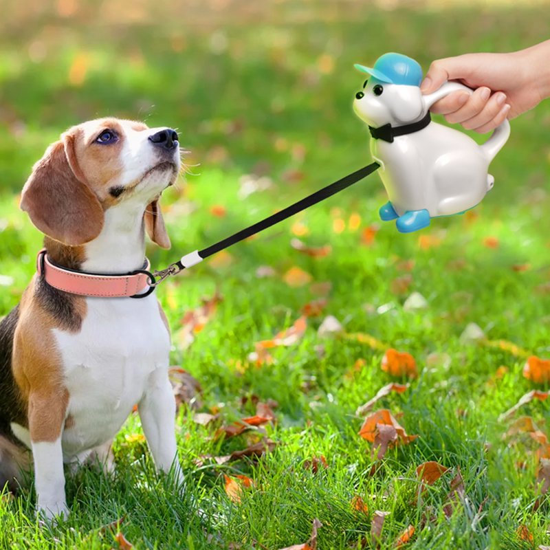 2024 Nylon Rope Adjustable Retractable pet Dog leash Light Rope Puppy leash With Handle