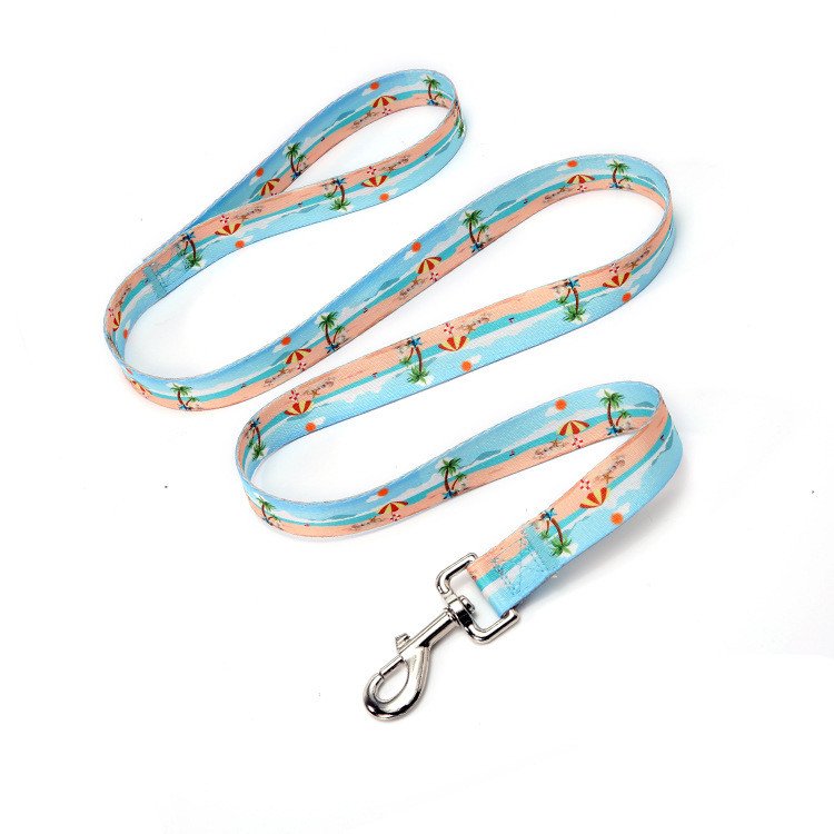 Pet Dog Leash Outdoor Training Leashes for Small Medium Large Dogs Leader Rope Pet Accessories Printed Dog Leash