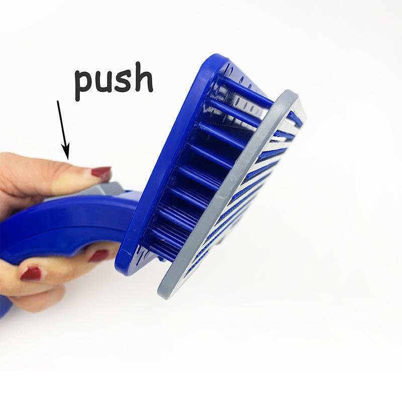 Pet Cat 2 Sided Remove entanglement rake brush stocked wholesale brush pet dog cat easy hair remove grooming
