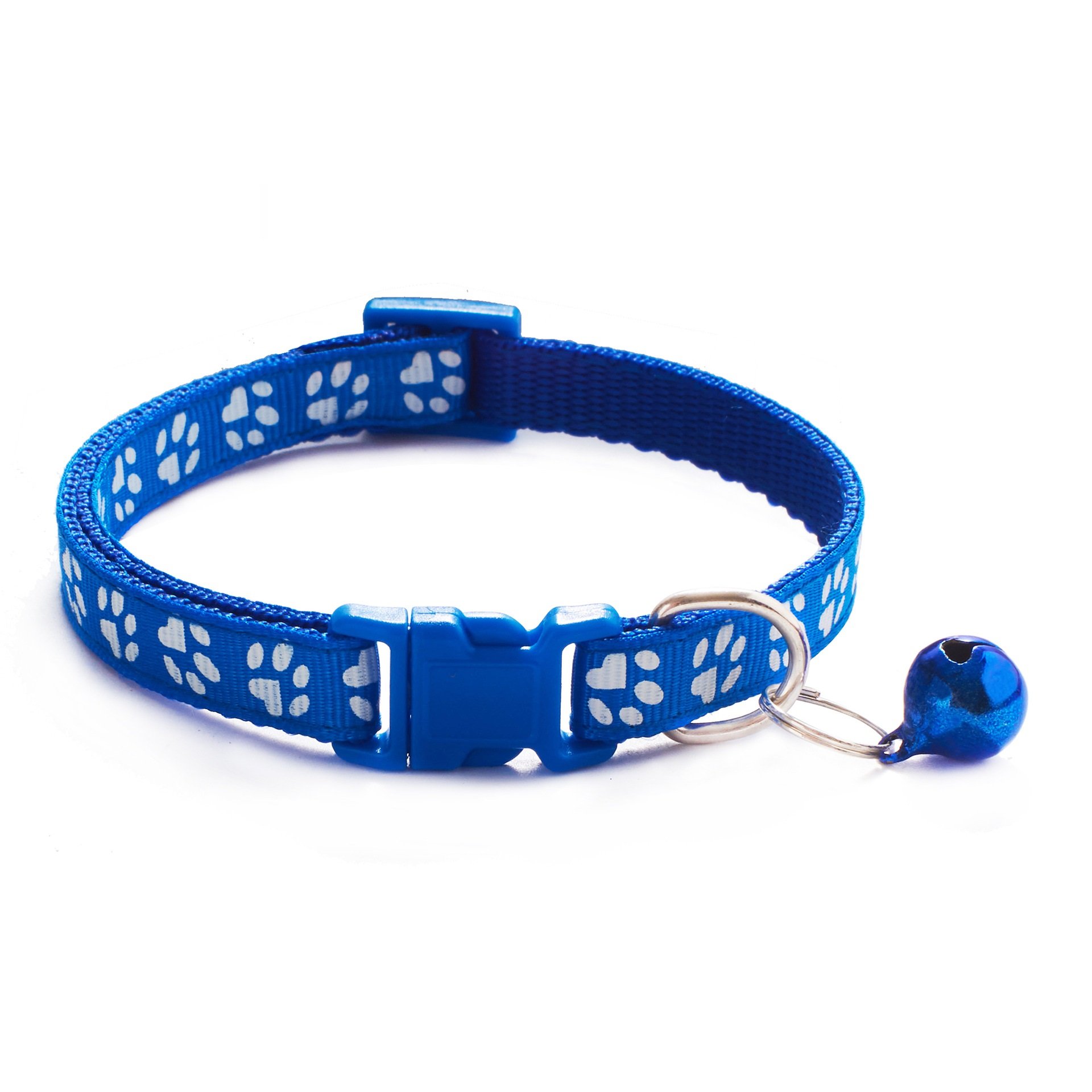 Personalized 1.0 Dog Footprint Bell Cat Collar Patch Factory Shop with Large Inventory for Pet Owners