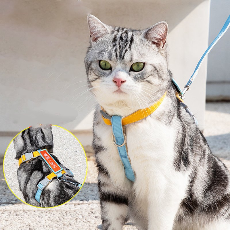 Custom wholesale I shape Reflective Nylon Quick-Released Mesh Pad Training Running Walking Pet Dog Harness with Polyester Leash