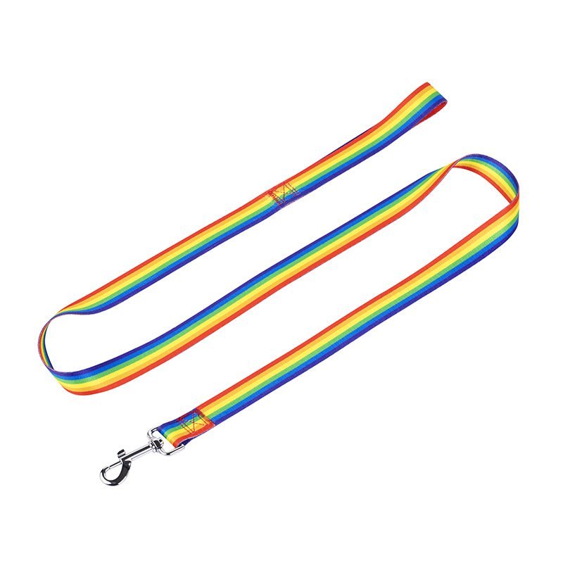 Wholesale Pet Collar Leash Dog Accessories Pet Supplies Multi-colored Outdoor Dog Cat Harness Leash