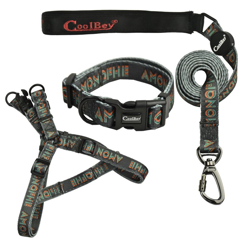 Popular hot sale Pet Leash and collar and harness set for cats