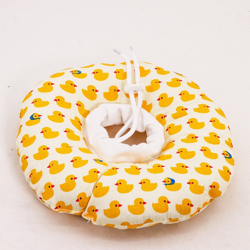 Cartoon Elizabeth Protective Ring Fabric Soft Cotton Filled Pet Cat Dog Collar Anti-bite Neck-Collar Elizabeth Circle Pet Collar