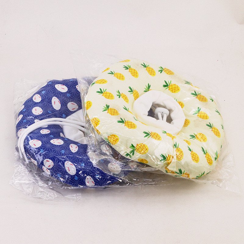 Cartoon Elizabeth Protective Ring Fabric Soft Cotton Filled Pet Cat Dog Collar Anti-bite Neck-Collar Elizabeth Circle Pet Collar