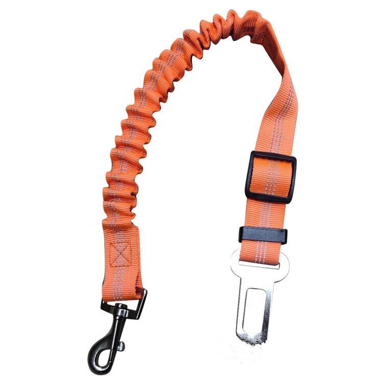 Hot Selling Collar Accessories Car Safety Dog Restraints Harness Adjustable Belts Pet Car Seat Belt