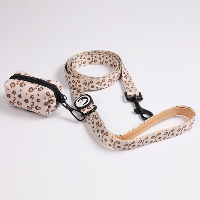 2021 Wholesale Custom Pattern Neoprene Adjustable Pet Harness Leash Dog Vest Harness Set for Small Medium Breed