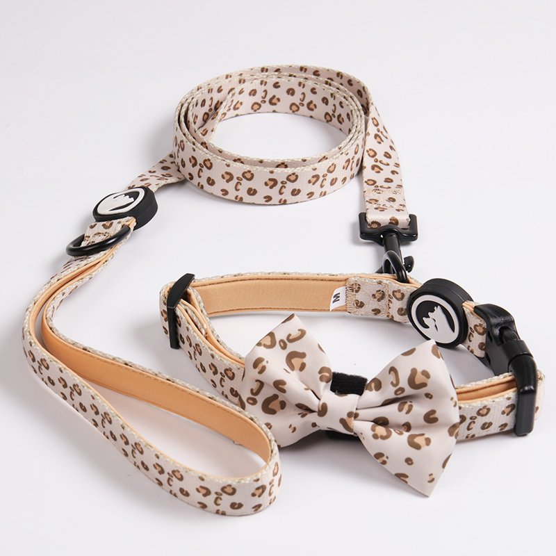 2021 Wholesale Custom Pattern Neoprene Adjustable Pet Harness Leash Dog Vest Harness Set for Small Medium Breed