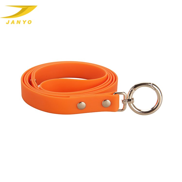 JANYO Newest design fancy orange color walking pvc waterproof dog leash