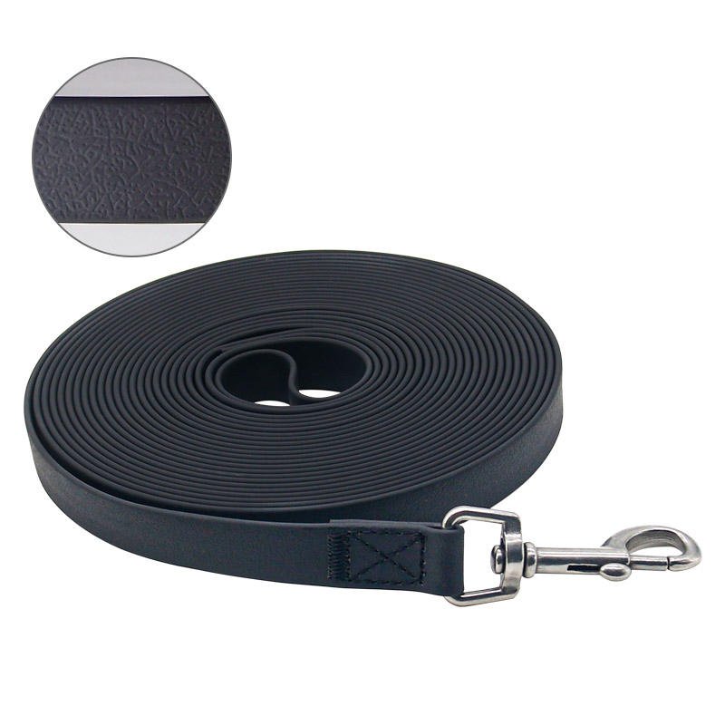 Customized Waterproof PVC Leash Dog Accessories With Durable Snap Hook For Training