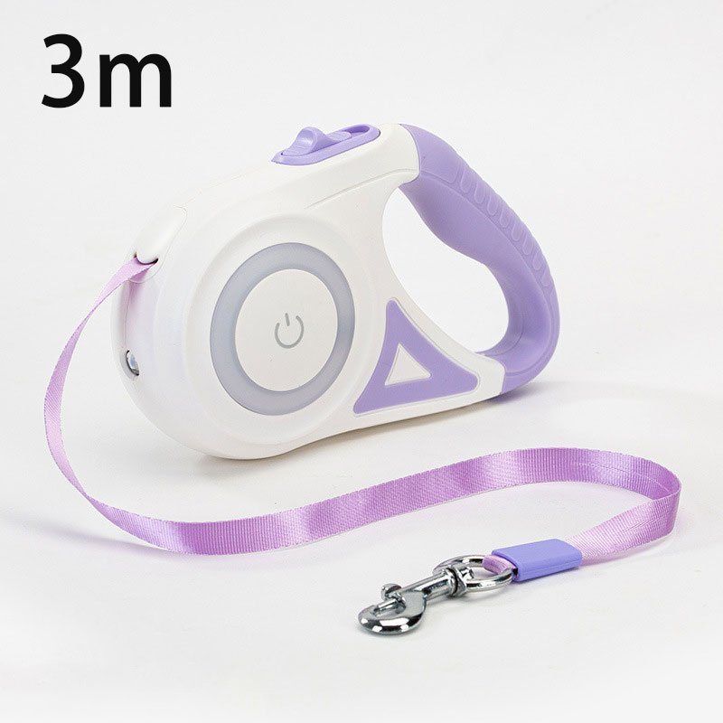 High Quality Automatic Extendable 3M 5M Retractable Dog Leash Pet Traction Training Rope for Walking