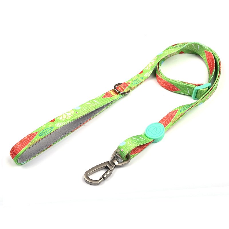 Manufacturer Custom Logo Pattern Pet Collars Leashes Tactical Dog Collar And Leash Set